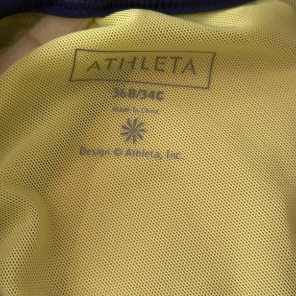 Athleta Swim Set Twister Tankini Top Sz 36B and Clearwater Board Shorts size 10 - Picture 10 of 13